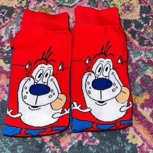 2 Cartoon Character Socks